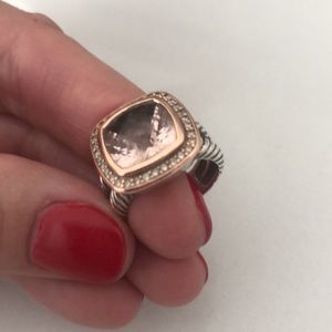 David Yurman size 5.  I just don’t like the guy that bought it for me lol.